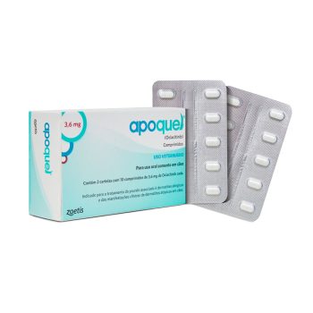 Apoquel 3,6mg Tratamento Para Coceira em Cães Zoetis