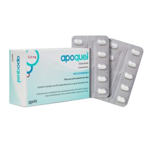 Apoquel 5,4mg Tratamento Para Coceira em Cães Zoetis