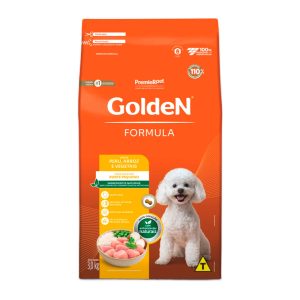 Ração Golden Fórmula Cães Adultos Porte Pequeno Peru e Arroz 3kg