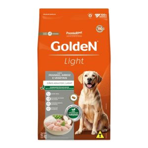 Ração Golden Fórmula Light Cães Adultos Frango e Arroz 15kg