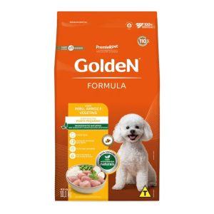 Ração Golden Fórmula Cães Adultos Porte Pequeno Peru e Arroz 10,1kg