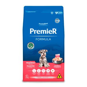 Ração Premier Fórmula para Cães Filhotes de Raças Pequenas Sabor Frango 20kg
