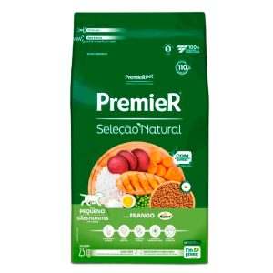Ração Premier Seleção Natural Cães Filhotes Porte Pequeno Frango 2,5kg
