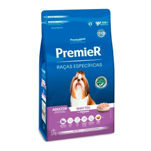 Ração Premier Raças Específicas Para Cães Adultos Shih Tzu Sabor Frango 1kg