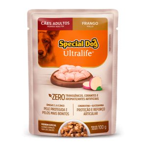 Ração Úmida Special Dog Ultralife Sachê Cães Adultos Frango ao Molho 100g
