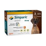 Simparic Antipulgas e Carrapatos Para Cães 40,1 a 60kg - 3 Comprimidos