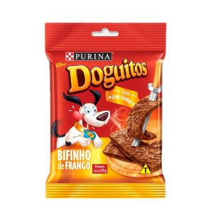 Petisco Doguitos Bifinho Rodízio Cães Frango 65g