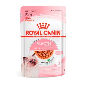 Ração Úmida Royal Canin Sachê Kitten Gatos Filhotes 85g