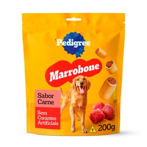 Biscoito Pedigree Biscrok Marrobone Para Cães Adultos Sabor Carne 200g
