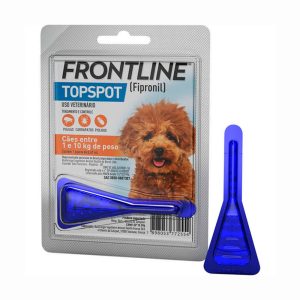 Frontline TopSpot Antipulgas e Carrapatos Para Cães 1 a 10kg