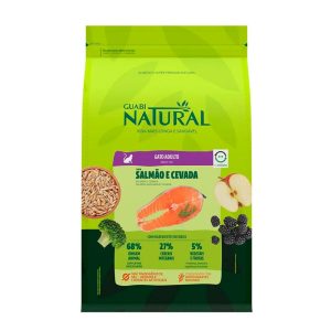 Ração Guabi Natural Gatos Adultos Sabor Salmão e Cevada 1,5kg
