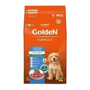 Ração Golden Fórmula Para Cães Filhotes Carne e Arroz 3kg