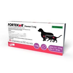 Fortekor Flavour 5mg Elanco 28 Comprimidos