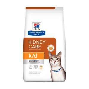 Ração Hill's Prescription Diet K/D Cuidado Renal Para Gatos Adultos 1,8kg