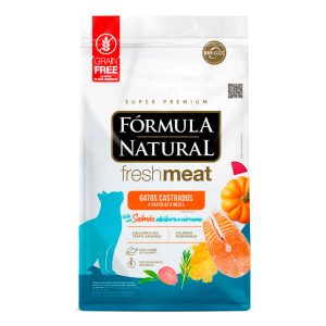 Ração Fórmula Natural FreshMeat Para Gatos Adultos Castrados Sabor Salmão 1kg