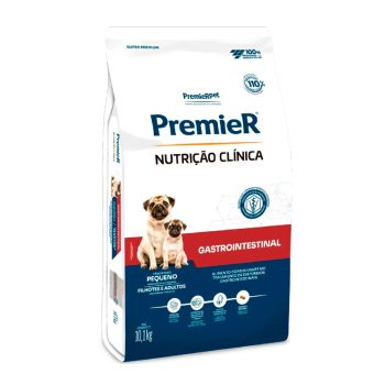 Ração Premier Nutrição Clínica Gastrointestinal Cães Adultos e Filhotes de Pequeno Porte 10,1kg