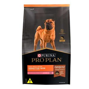 Ração Pro Plan Pele Sensível Para Cães Adultos Porte Médio e Grande Salmão 2,5kg