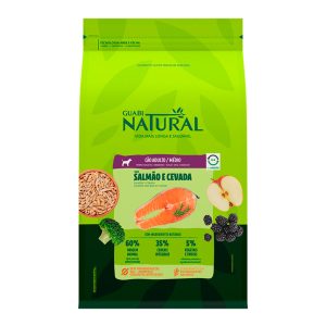 Ração Guabi Natural Cães Adultos Porte Médio Sabor Salmão e Cevada 2,5kg