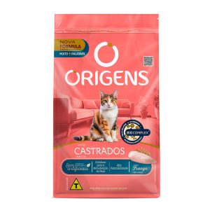Ração Origens Para Gatos Castrados Sabor Frango 3kg