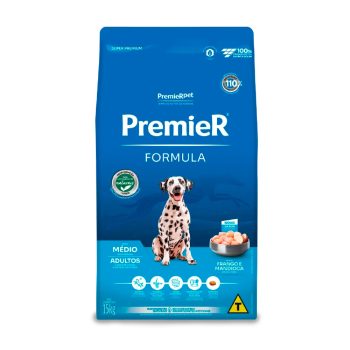 Ração Premier Fórmula para Cães Adultos Porte Médio Frango 15kg