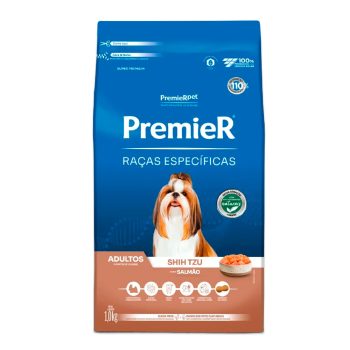 Ração Premier Raças Específicas Cães Adultos Shih Tzu Salmão 1kg