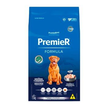 Ração Premier Fórmula Cães Adultos Raças Grandes e Gigantes Frango 15kg
