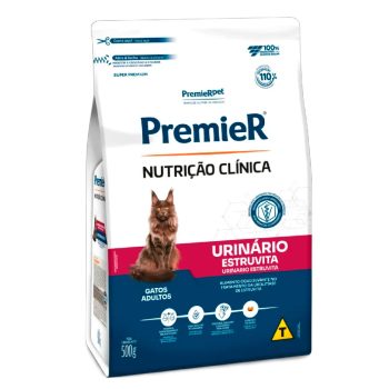 Ração Premier Nutrição Clínica Urinário Para Gatos Adultos 500g