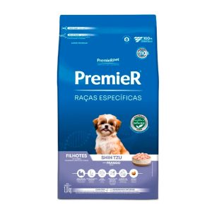 Ração Premier Raças Específicas Cães Filhotes Shih Tzu Frango 1kg
