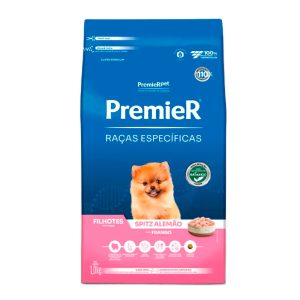 Ração Premier Raças Específicas Cães Filhotes Spitz Alemão Frango 1kg