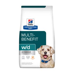 Ração Hill's Prescription Diet W/D Multi-Benefit Controle Do Peso e Glicêmico Cães Adultos 3,8kg