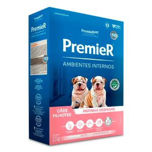 Papinha Desmame Premier Ambientes Internos Para Cães Filhotes 1kg