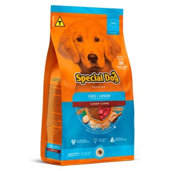 Ração Special Dog Júnior Para Cães Filhotes Sabor Carne 20kg