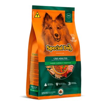 Ração Special Dog Para Cães Adultos Sabor Carne e Vegetais 20kg