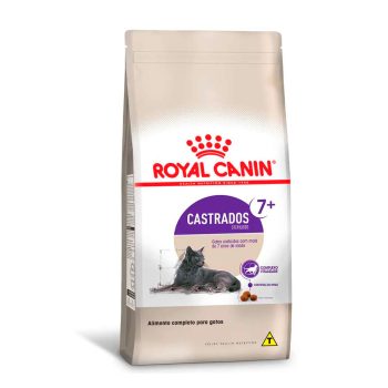 Ração Royal Canin Sterilised Castrados 7+ Gatos Adultos 400g