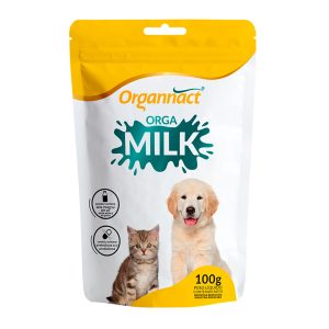 Suplemento Orgamilk Para Cães e Gatos Filhotes Organnact  100g