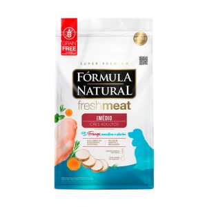 Ração Fórmula Natural FreshMeat Cães Adultos Porte Médio Frango 2,5kg