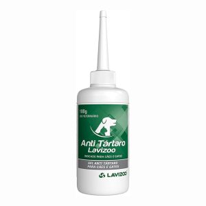 Gel Anti Tártaro Para Cães E Gatos Lavizoo 100g