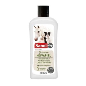 Shampoo Sanol Dog Novapiel para Cães e Gatos 500ml