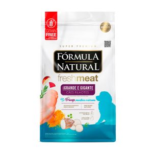 Ração Fórmula Natural FreshMeat Cães Filhotes Porte Grande e Gigante Frango 12kg
