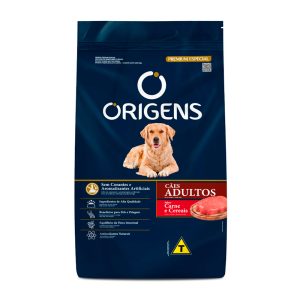 Ração Origens Para Cães Adultos Carne e Cereais 15kg