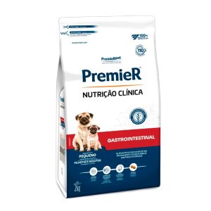 Ração Premier Nutrição Clínica Gastrointestinal Cães Adultos e Filhotes de Pequeno Porte 2kg