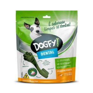 Petisco Snack Dental Dogfy Original Para Cães Porte Pequeno 5 Unidades
