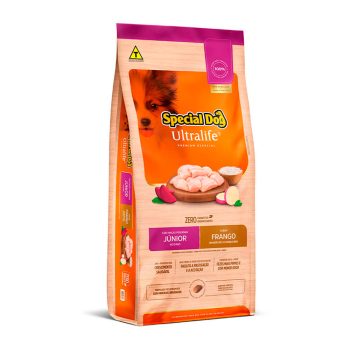 Ração Special Dog Ultralife Para Cães Filhotes Raças Pequenas Frango e Arroz 1kg