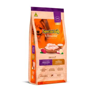 Ração Special Dog Ultralife Para Cães Adultos Raças Pequenas Frango e Arroz 3kg