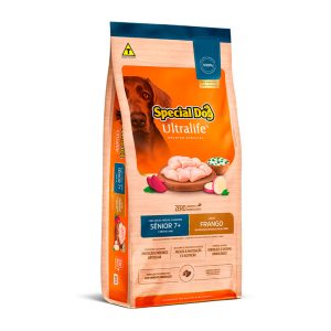 Ração Special Dog Ultralife Para Cães Sênior Raças Médias E Grandes Frango E Arroz 15kg