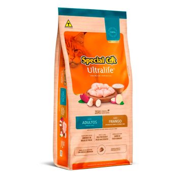 Ração Special Cat Ultralife Para Gatos Adultos Frango e Arroz 1kg