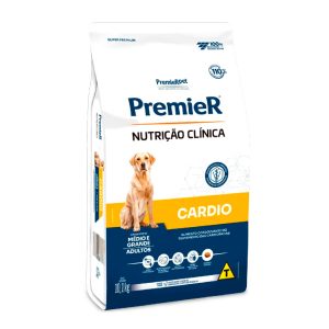 Ração Premier Nutrição Clínica Cardio Cães Adultos Porte Médio e Grande 10,1kg