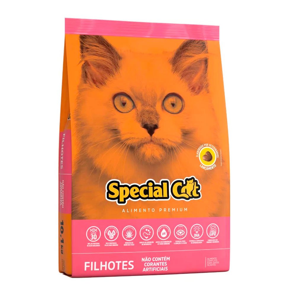 Ração Special Cat Para Gatos Filhotes - 10,1kg