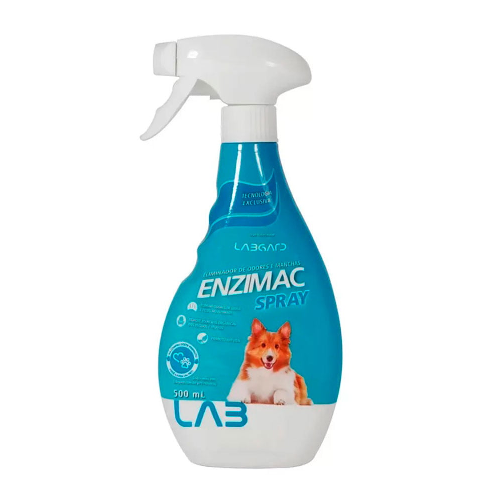 Eliminador De Odores e Manchas Enzimac Spray Labgard - 500ml