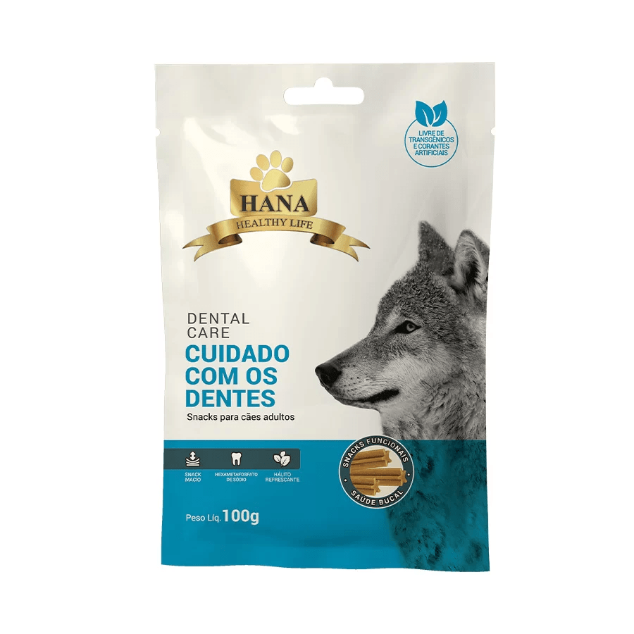 Petisco Snack Hana Stick para Cães - Deltal Care 100g